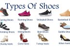 types of shoes